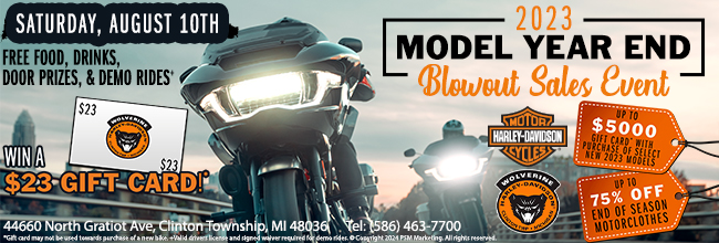 Wolverine Harley-Davidson® - Clinton Township, MI 48036